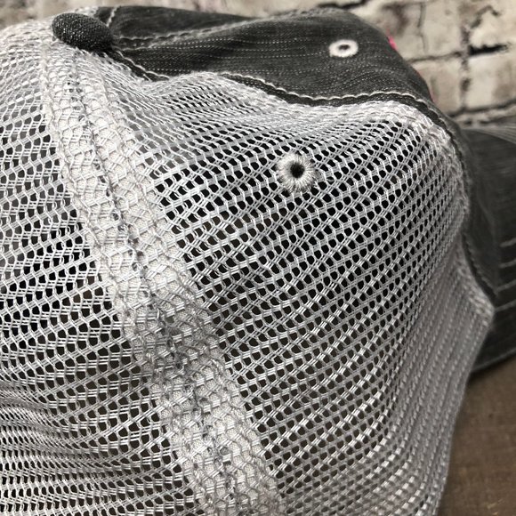 "Work From Home Hair“ Embroidered & Distressed Cap - Picture 7 of 7